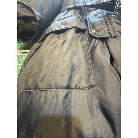 Vintage Walls Blizzard-Pruf Insulated Coveralls Large Tall  Faux Fur Collar Hood - Picture 14 of 16